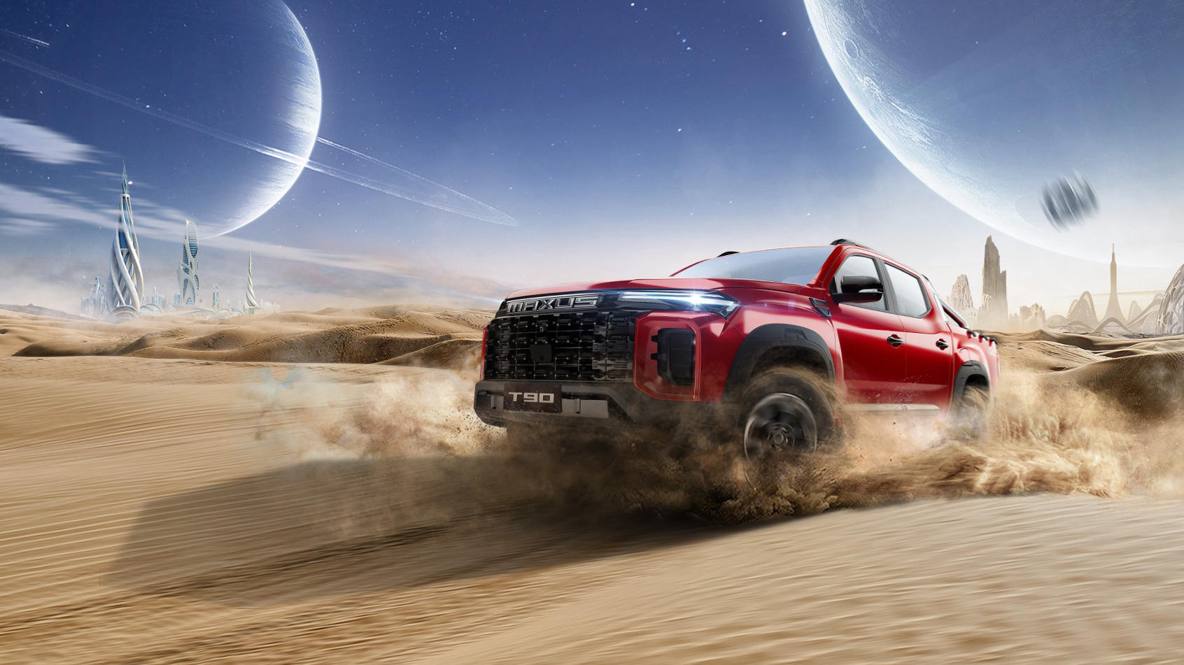 تصميم عصري يتحدى المهمات لماكسوس T90